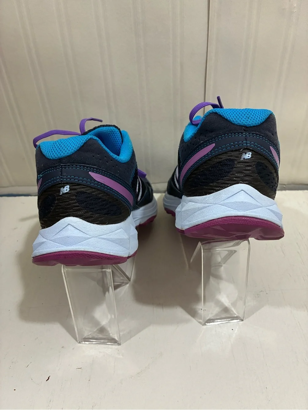 New Balance Women's Navy, Purple & Teal Running Sneakers